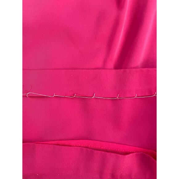 Diane von Furstenberg Romper Shorts Soleil Silk Stretch Pleated FLAW - Picture 11 of 15